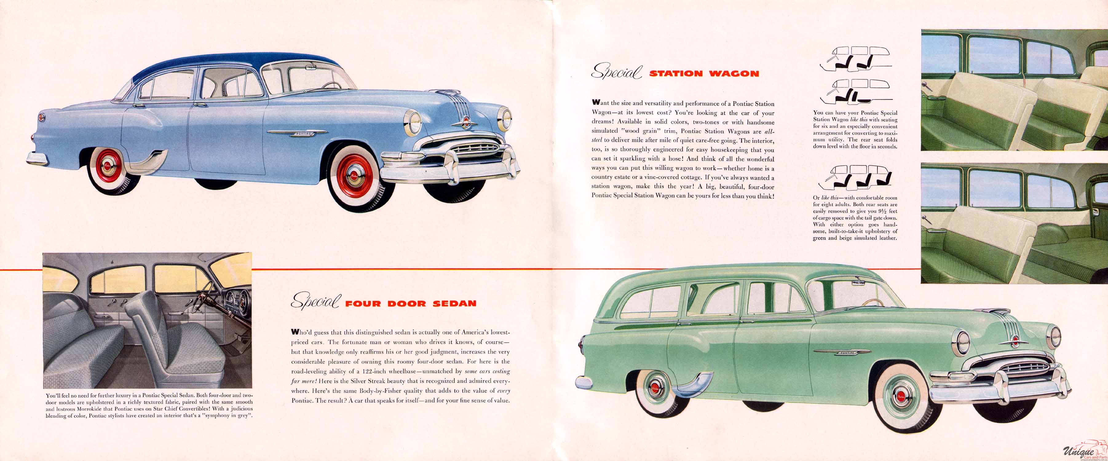 1954 Pontiac Prestige Brochure Page 12